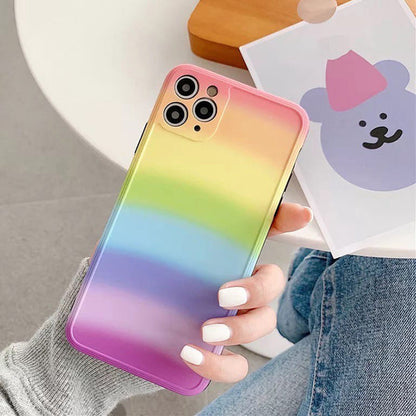 Multi Rainbow iPhone Case