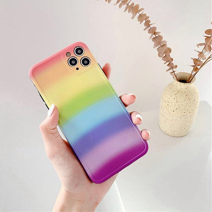 Multi Rainbow iPhone Case