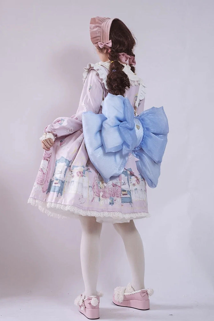 Big Blue Bowknot Lolita Backpack