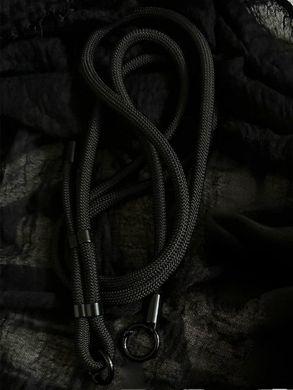 Crossbody Gothic Strap Black