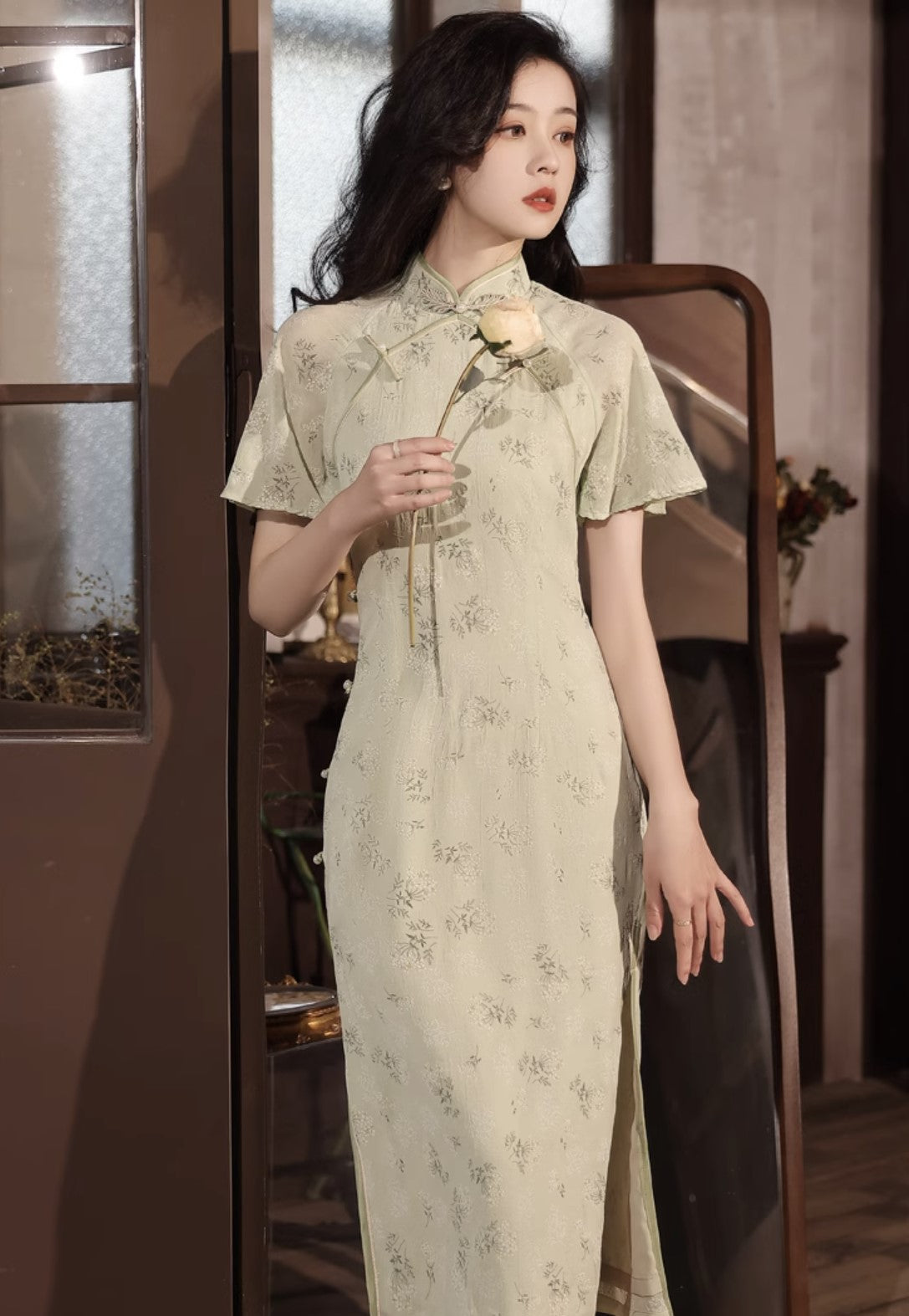 Retro Spring Dress Cheongsam