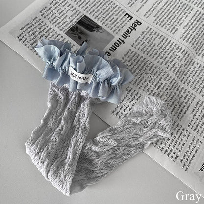 Options Floral 5 Lace Stockings Trim Underknee Color Pattern