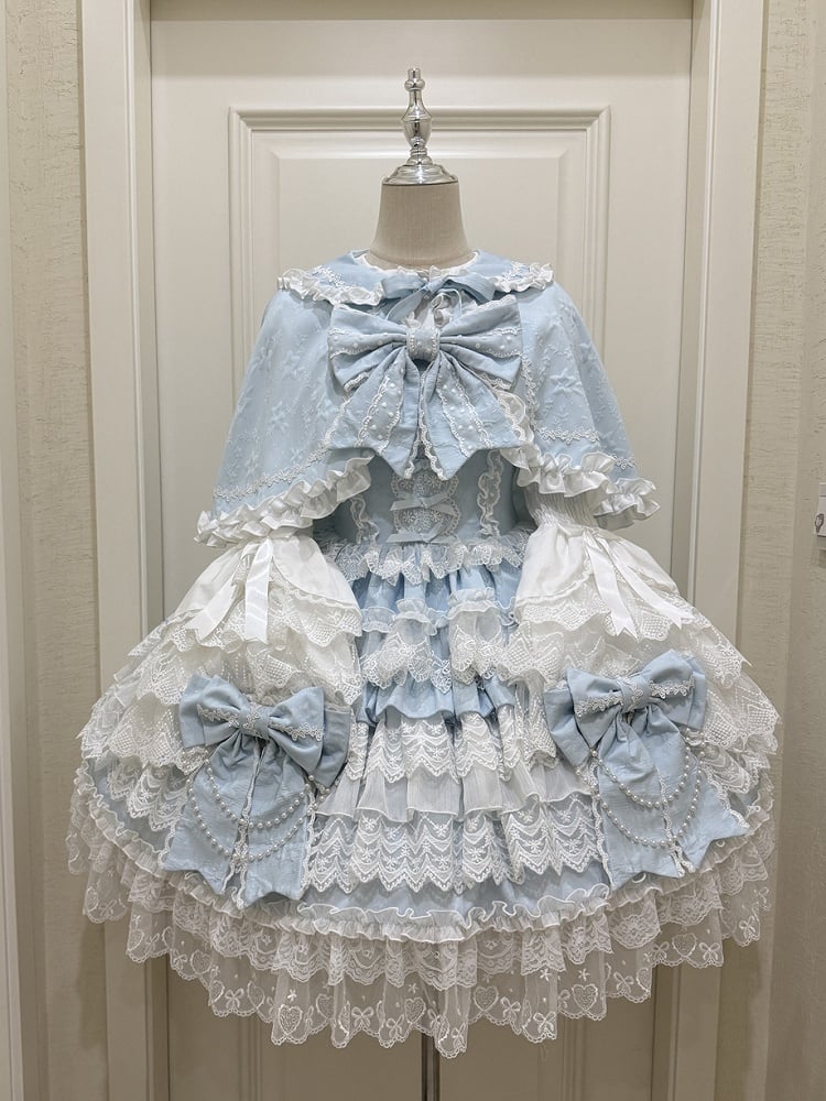 Red Cape / Pink Black Blue