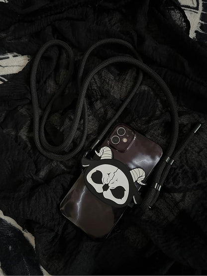 Crossbody Gothic Strap Black