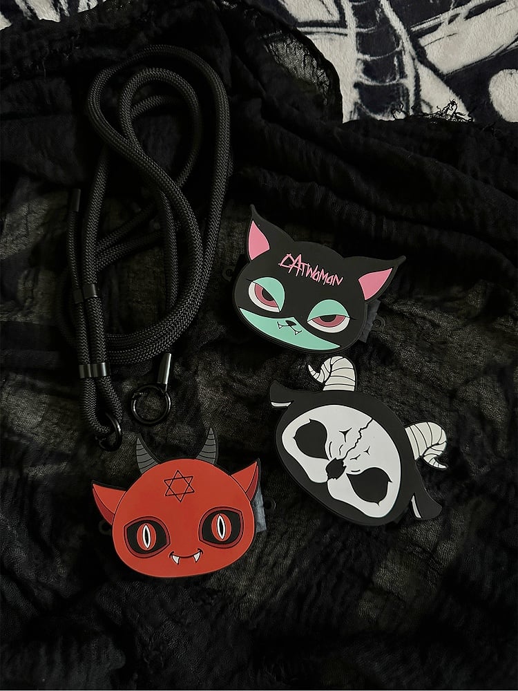 Crossbody Gothic Strap Black