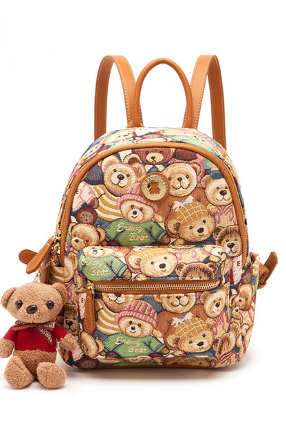 Bear Print Lolita Backpack