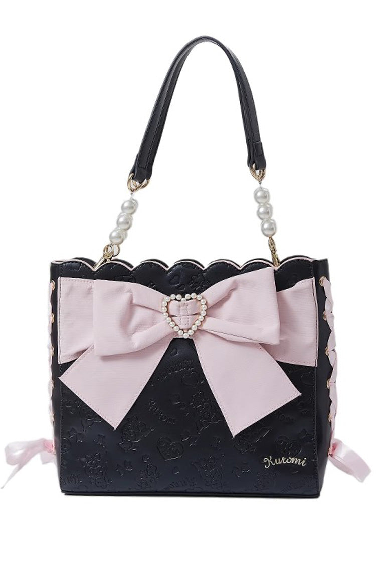 Bowknot Pearl Sweet Shoulder Bag K19667