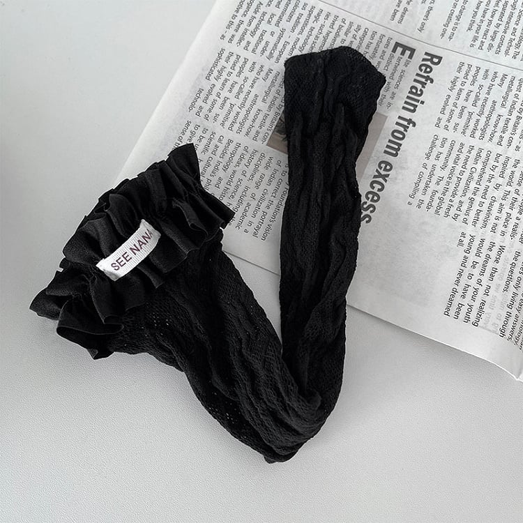 Options Floral 5 Lace Stockings Trim Underknee Color Pattern