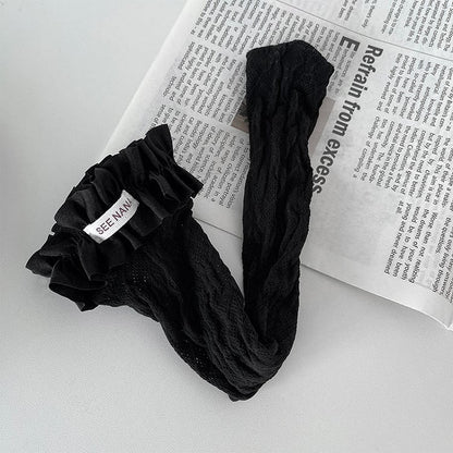 Options Floral 5 Lace Stockings Trim Underknee Color Pattern