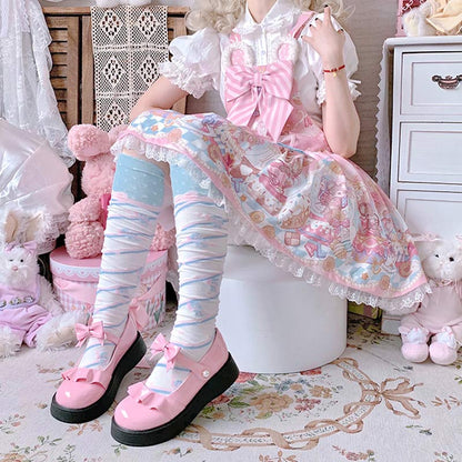 Sweet Bow Knot Lolita Mary Janes Shoes