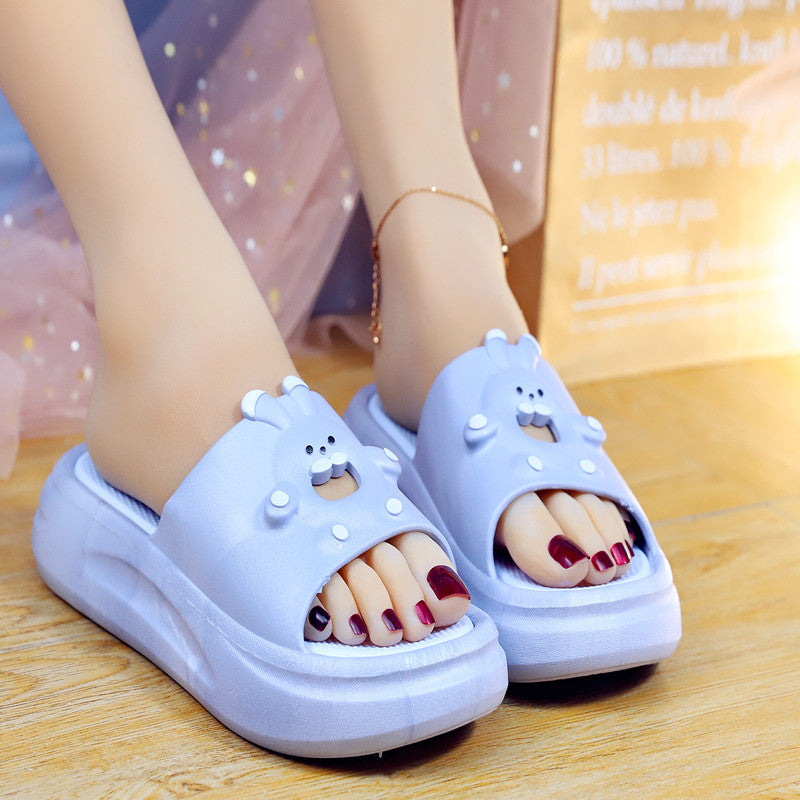 Cute Six Colors Home Wear Slipper Bunny Sandals ON874 Wonderland Case