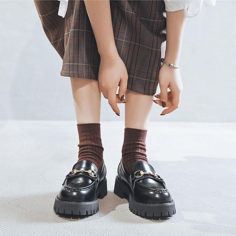 Vintage Harajuku Metal Platform Mary Jane Shoes