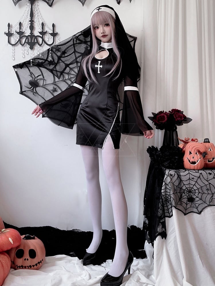 Halloween Black Dark Dress Costume