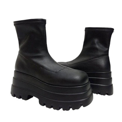 Classic High Platform Boots