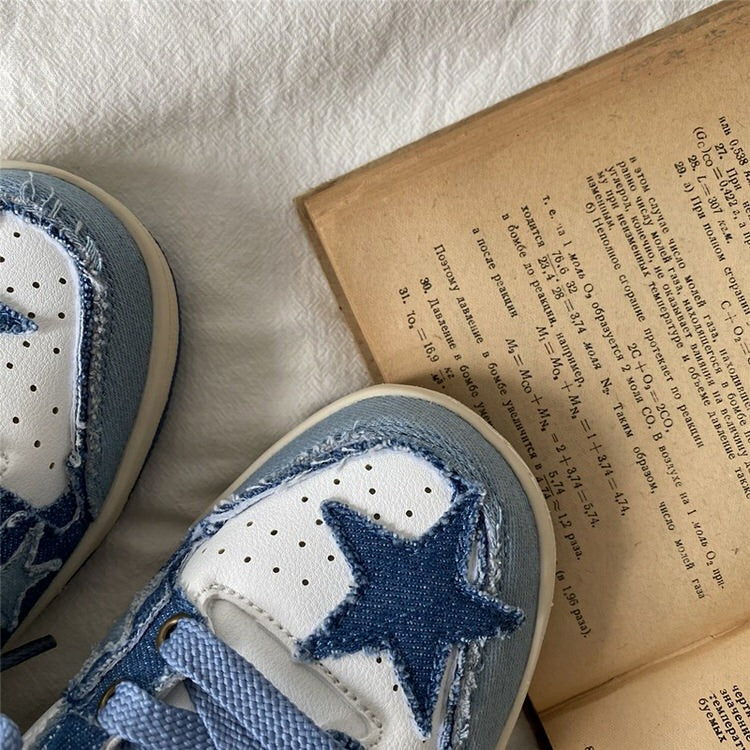 Blue Jeans Star Sneakers