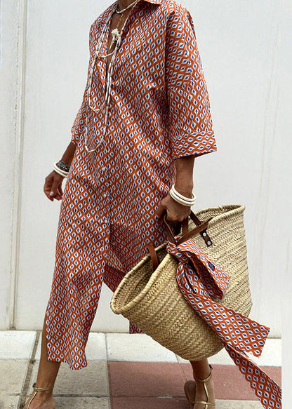 Patchwork Dress Side Sleeve Bracelet Open Shirts Casual Blue Long Striped