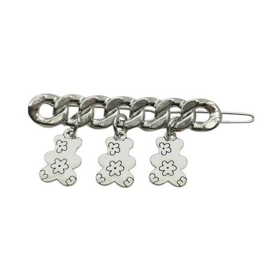 Chain Pendant Hair Clips