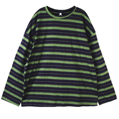 Y2K Casual Striped Top