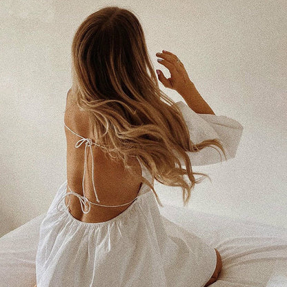 Schickes weißes Minikleid