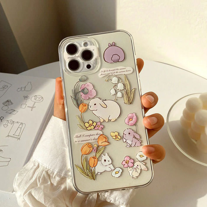 Coque iPhone lapin mignon
