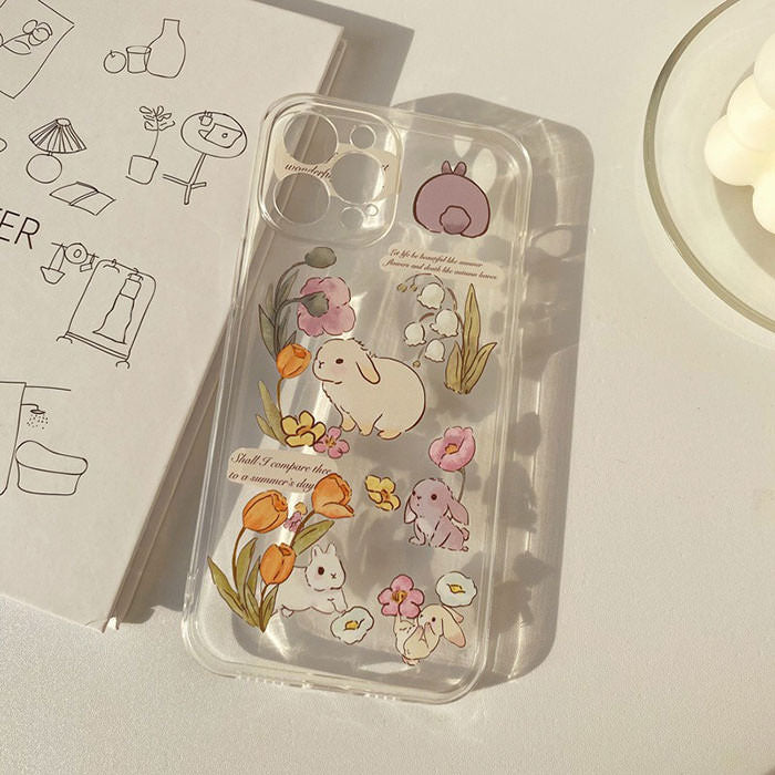 Coque iPhone lapin mignon