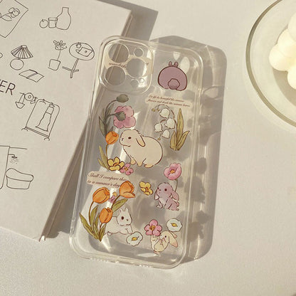 Coque iPhone lapin mignon