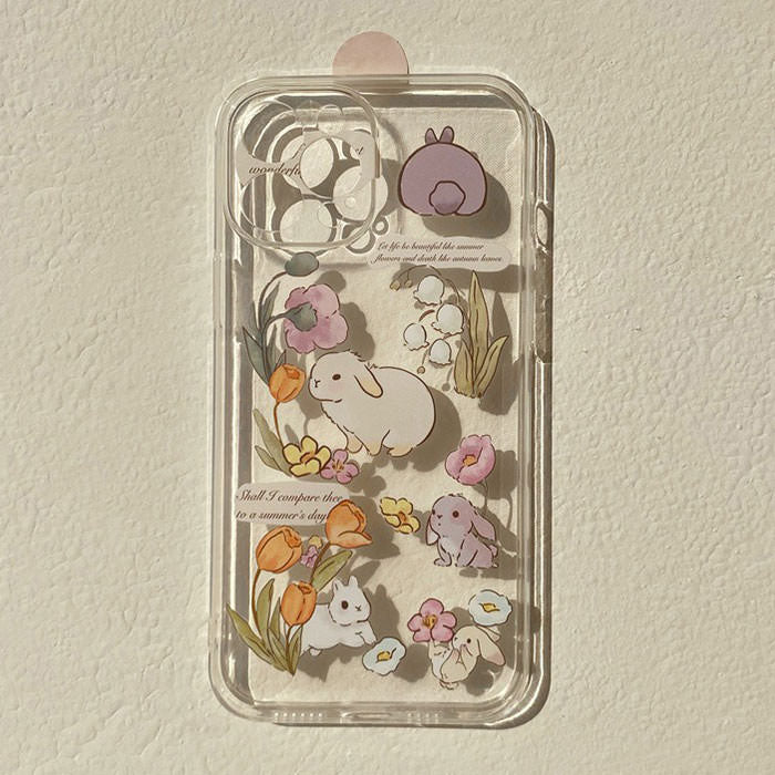 Coque iPhone lapin mignon