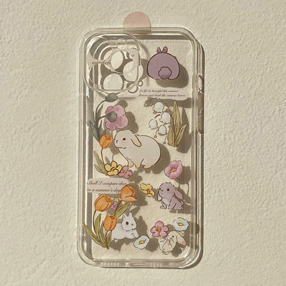 Coque iPhone lapin mignon