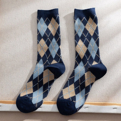 Cozy Argyle Socks