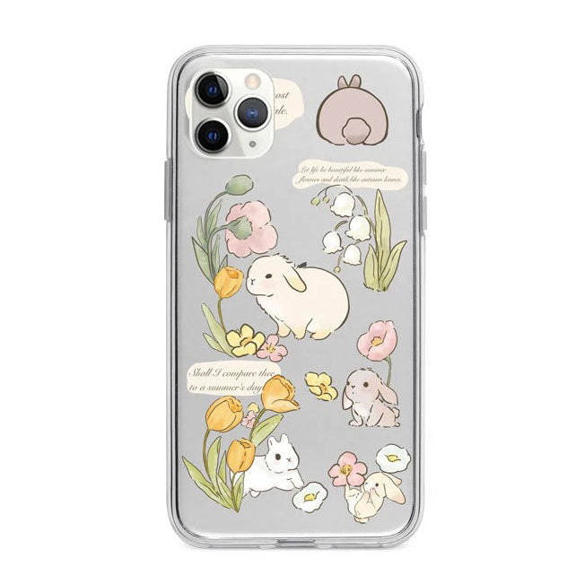 Cute Bunny iPhone Case