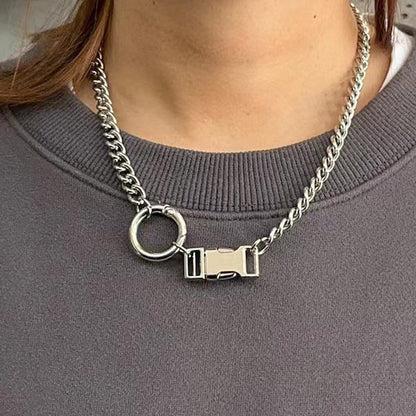 Lock Chain Necklace