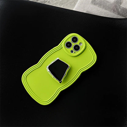 Green with Mirror iPhone Case