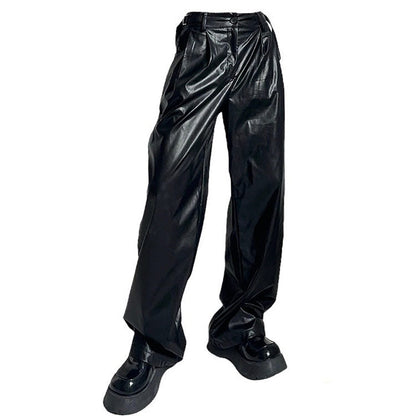 Black Leather Pants