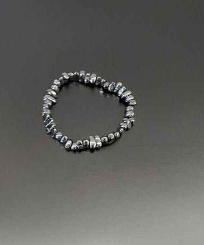 Star Chain Set PU Bracelet Three-Piece Alloy Fine Grey