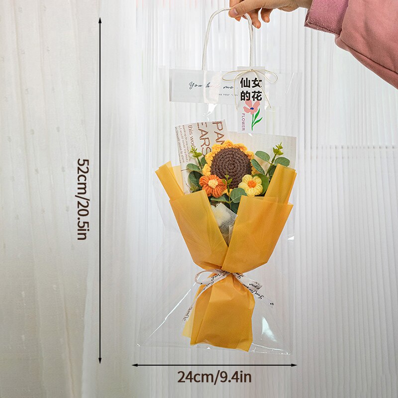 Homemade Flower Bouquet with Packaging Bag Tulip Flower – Wonderland Case