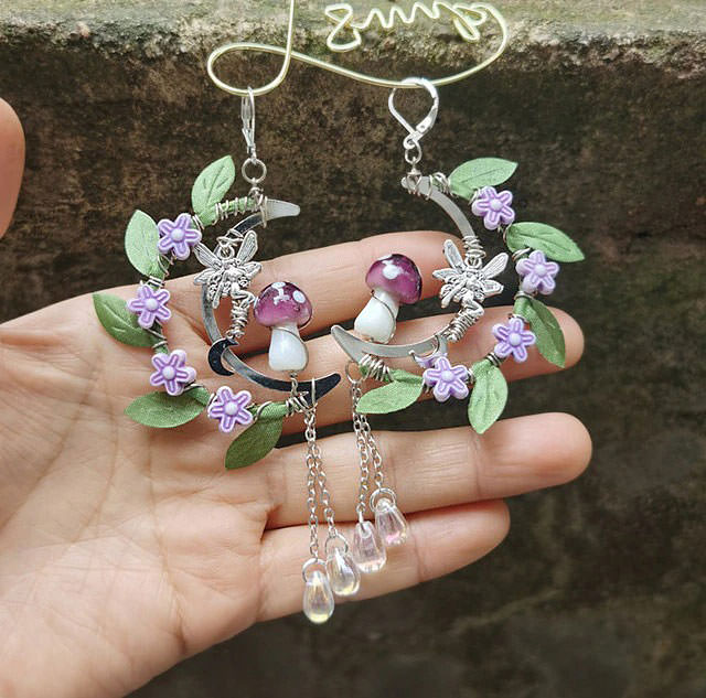 Forest Floral Earrings