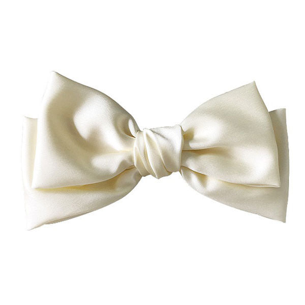 French Satin Hair Bow