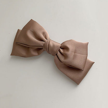 French Satin Hair Bow