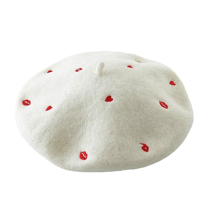 Heart Kiss Wool Beret