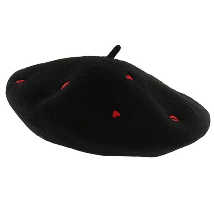 Heart Kiss Wool Beret