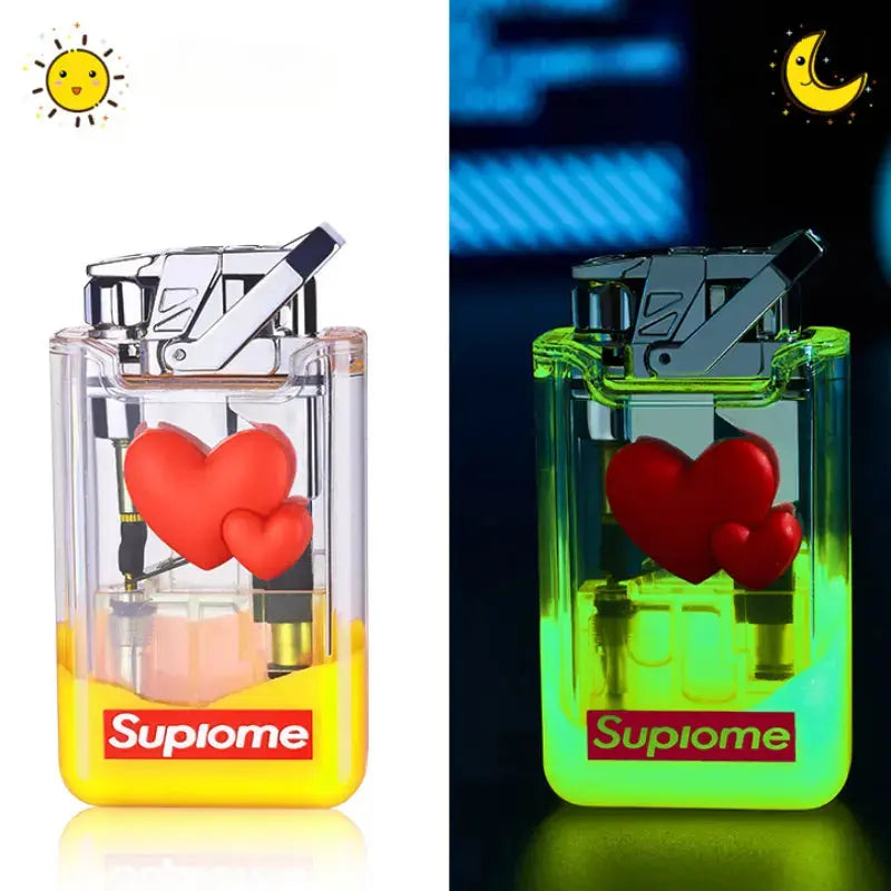 Glowing Heart Lighter