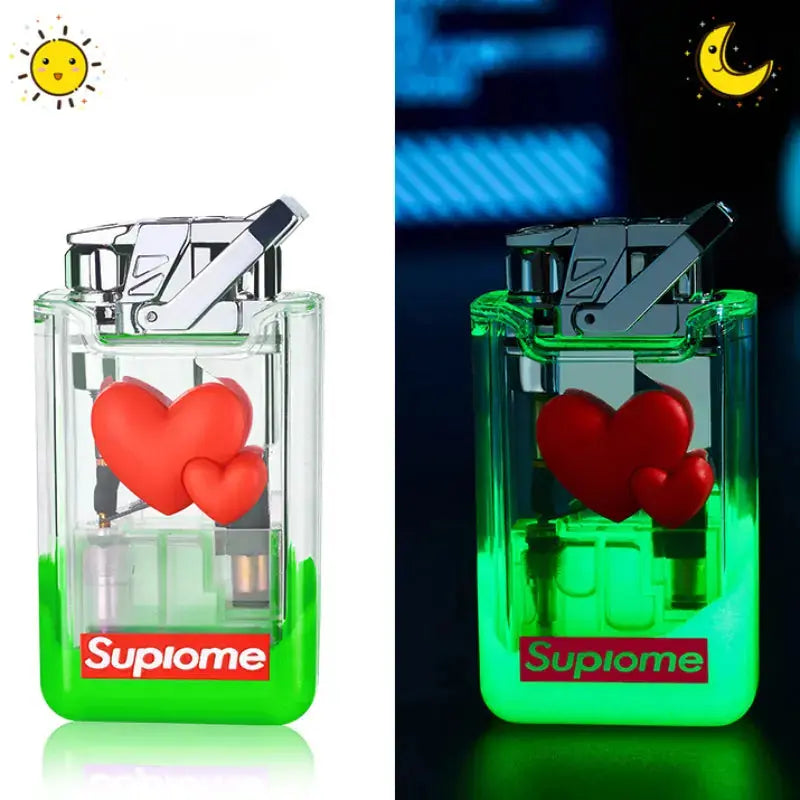 Glowing Heart Lighter