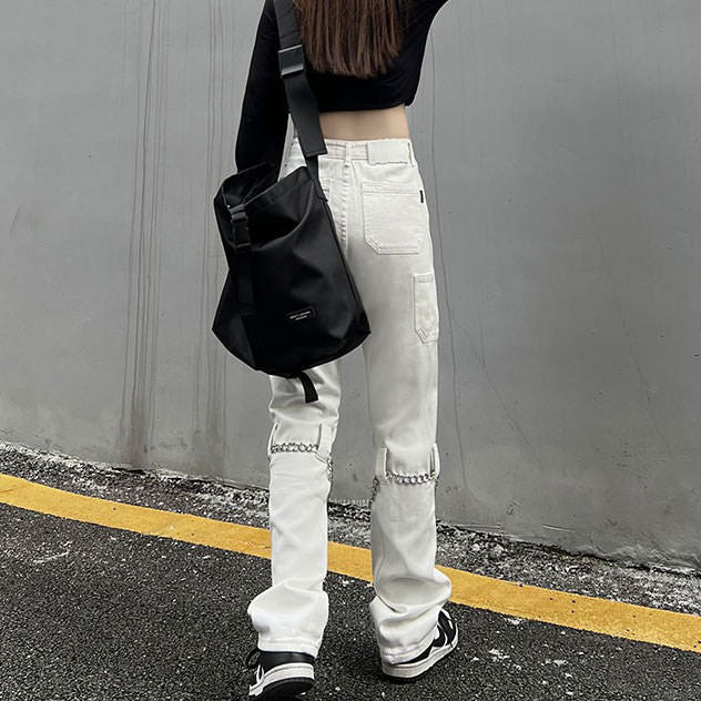 Casual Chain Jeans