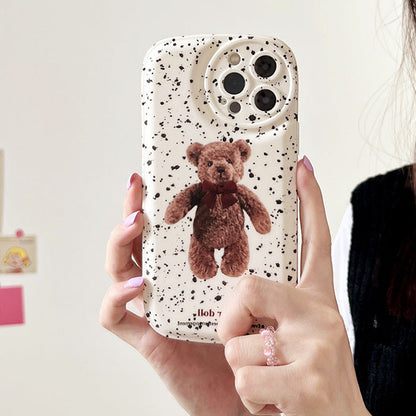 Kawaii Bear iPhone Case