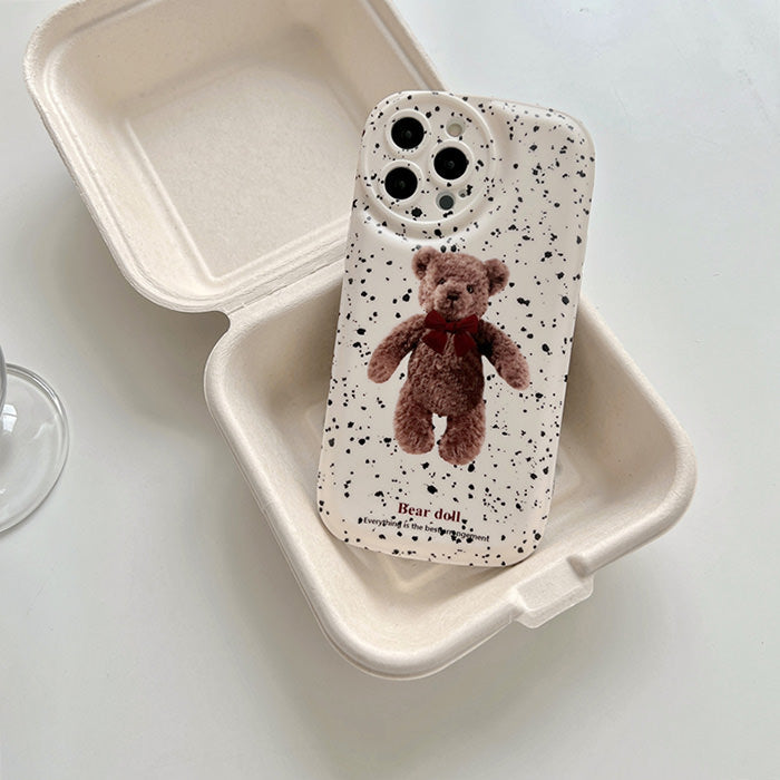 Kawaii Bear iPhone Case