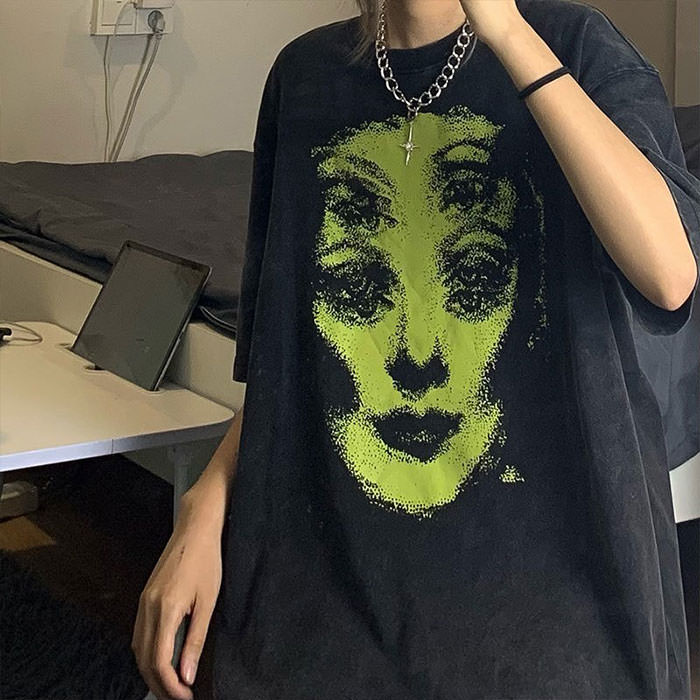 Ghost Face Graphic T-Shirt