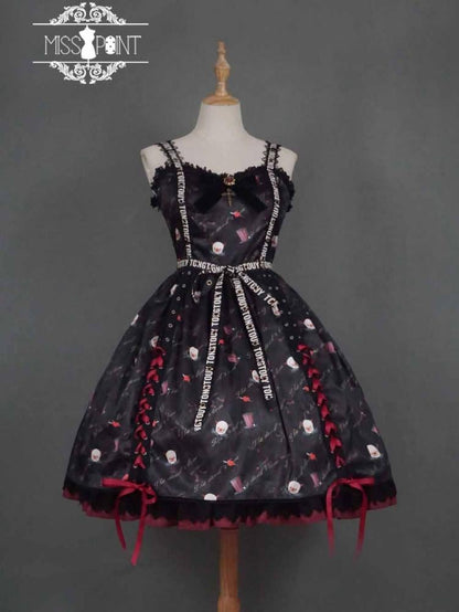 Halloween Lolita Gothic Jumper Skirt