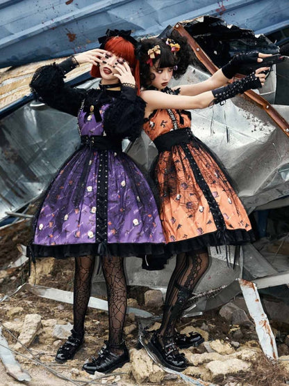 Halloween Lolita Gothic Jumper Skirt