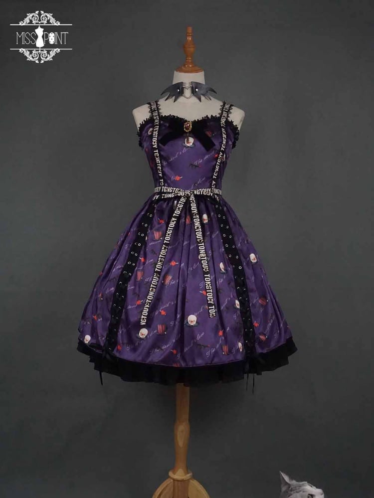 Halloween Lolita Gothic Jumper Skirt