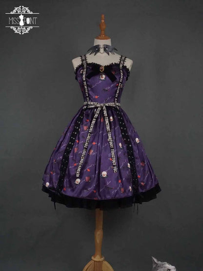 Halloween Lolita Gothic Jumper Skirt